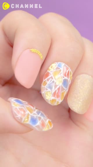 Easy Art ☆ Crushed Mosaic Nail