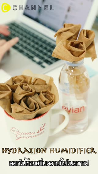 ดอกไม้ช่วยเพิ่มความชิ้นในอากาศ