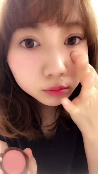 ナチュラルなおフェロチークの入れ方