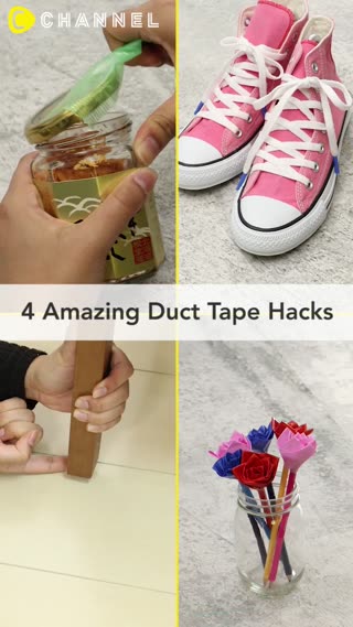 4 Amazing Duct Tape Hacks