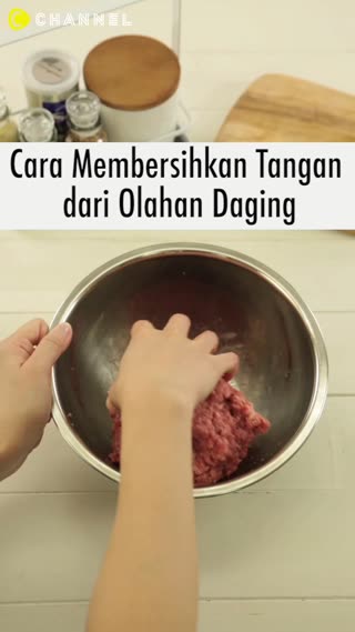 Cara Membersihkan Tangan Dari Daging