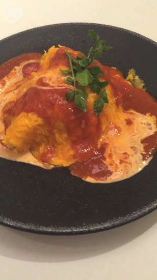 ハマる！オムライス♡白金高輪にある白金堂