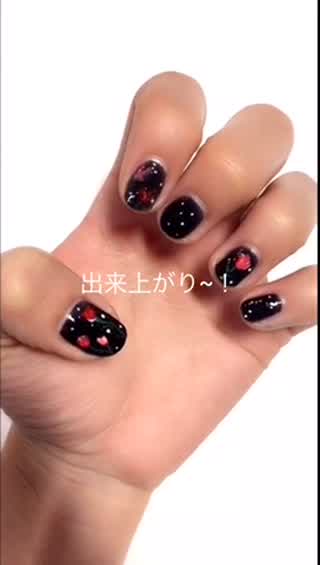 大人かわいい花柄ネイルはオールシーズンOK！セルフネイルデザイン