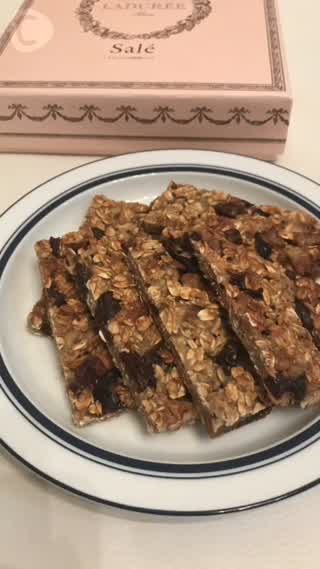 グルテンフリー オートミールバー♡