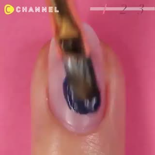 Summery Flower Nail Art