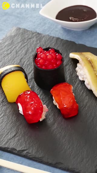 The real thing!? “Fake” Sweets Sushi