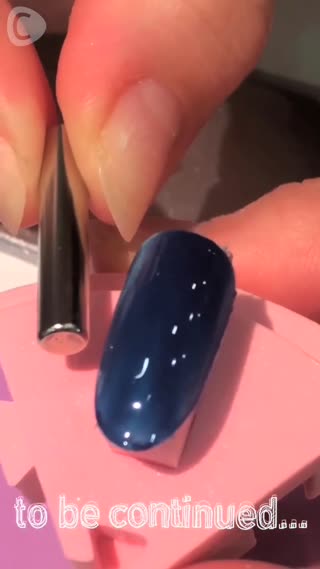 會自己浮出花紋的金屬指彩～☆Part1