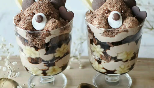 くまのチョコバナナパフェ | C CHANNEL