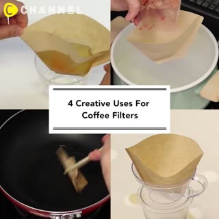 4 Creative Uses For Coffee Filters
