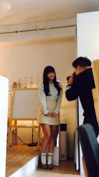 韓国モデルGUMHEE❤撮影現場を公開しちゃいます(*^^*)