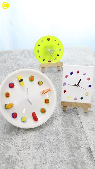 手作り壁掛け時計 ポップな 豪華寿司 絵の具パレット デザインに仕上げる Peachy ライブドアニュース