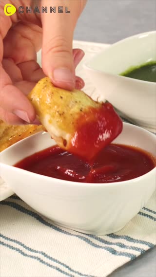 พิซซ่าป๊อปจากถาดน้ำแข็ง 