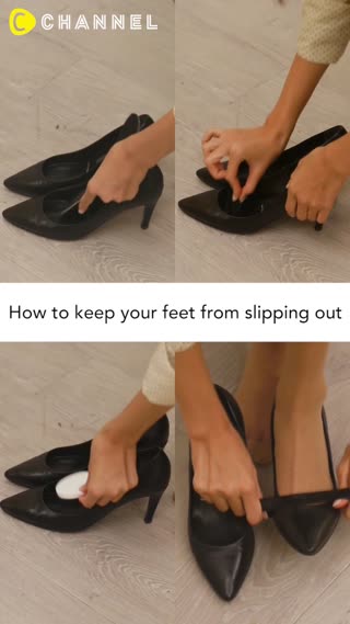 feet keep slipping out of shoes