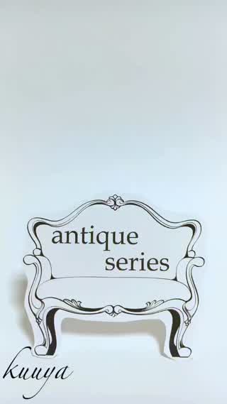 【アンティーク調シリーズ】ミニチュア丸椅子