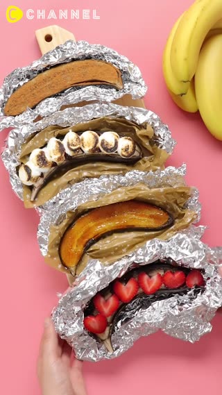 Sweet and Savory ♡ Baked Banana