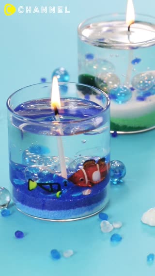DIY: Squishy Jelly-like Candle