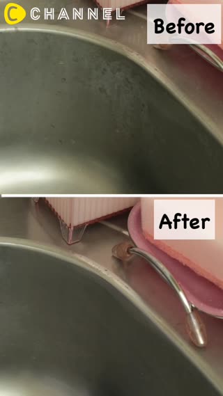 環保大掃除！把水龍頭＆水槽變乾淨的密技！