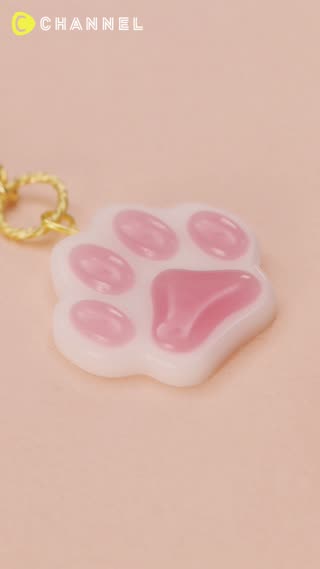 プニプニ感が病みつきになる♡猫の肉球キーホルダー - Peachy