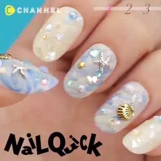 Summer Dome Nail Art