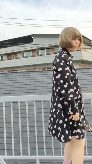 キラキラ靴下がポイントのコーデ！