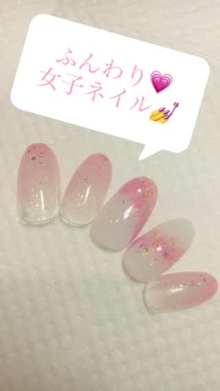 ふんわり可愛い！女子ネイル