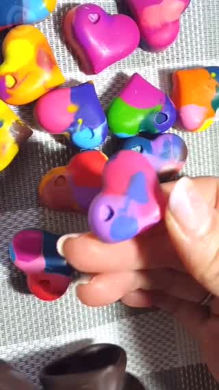 แปลงร่างสีเทียนเก่าให้กลับมาใช้ได้ใหม่★☆