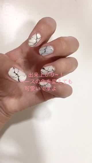 (( 大理石風ネイル )) 