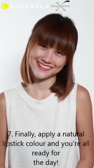 NO MAKEUP LOOK FOR SCHOOL