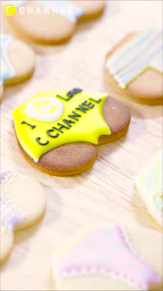 パーティーや女子会にオススメ！”かわいいパンツのおしりクッキー”