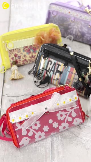 ポシェットのような軽やかさ♡「リボン＆レース」でスマホケースが可愛く大変身！