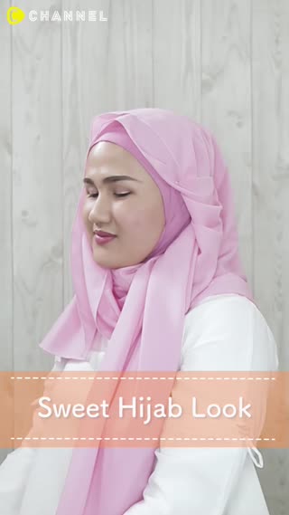 Sweet Hijab Look