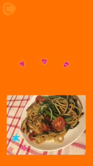 余った鍋の材料で！彼も喜ぶ！簡単和風パスタ！