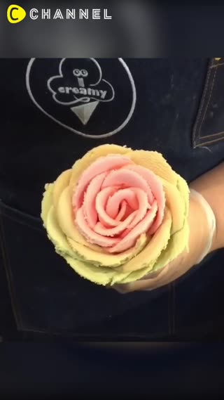 在澳洲超高人氣！Cute的花朵義式冰淇淋♡
