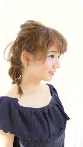 うるり目元×大人プリンセスヘア♡