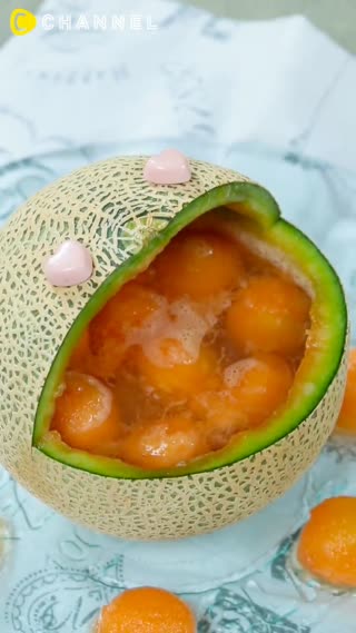 เจลลี่ในลูกเมล่อน 