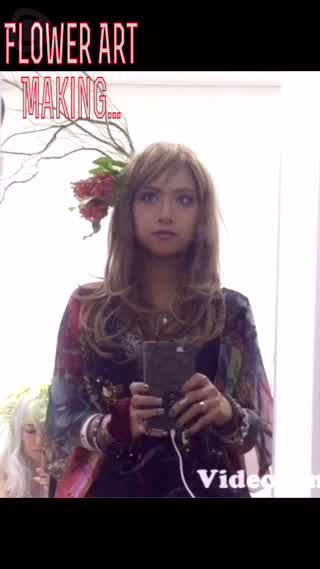 花衣作品撮り Making...