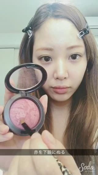 そばかすメイクでかわいい♡赤毛のアン風メイク