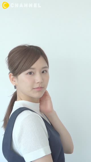 夏の暑さに負けない♡ねじるだけでこなれるメッシーツイストポニー