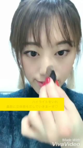 【これさえあれば鼻高さん】簡単整形級メイク