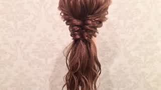 ゴム3つで作る！簡単くるりんぱヘアアレンジ SALONTube
