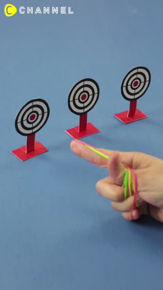 For Stress Relief! 3 Round Finger Gun