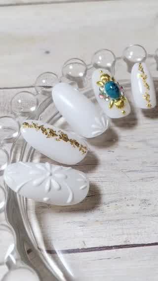 【気分は高級リゾート】エスニックなモロッカンネイル