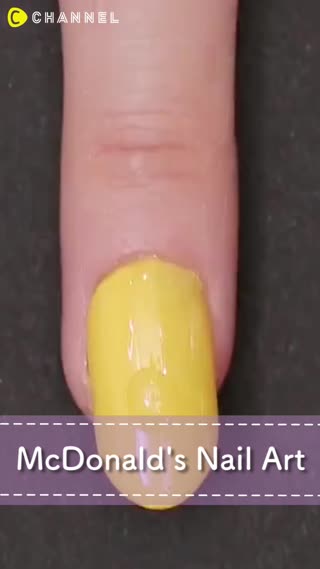 McDonald's Nail Art