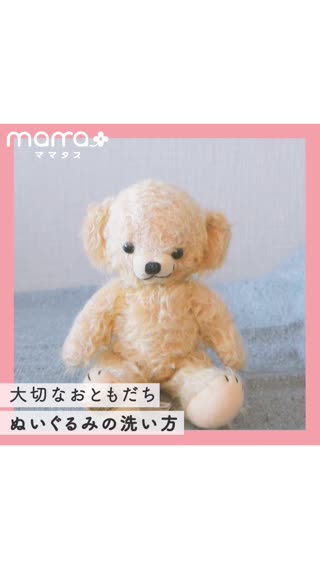 大切なおともだち ぬいぐるみの洗い方