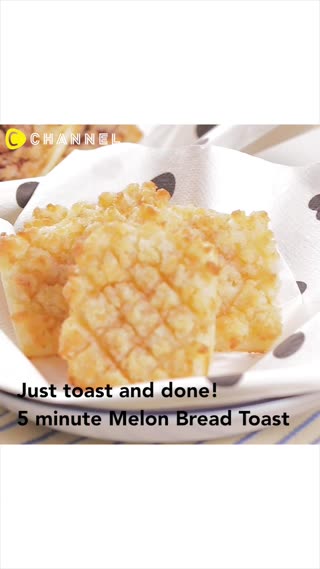 5-Minute Melon Bread Toast