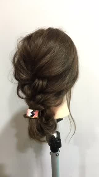 コスパのいい100均ヘアアクセサリーでヘアアレンジ