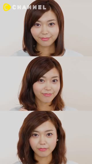 給短頭髮的妳♪不同電棒捲不同風格