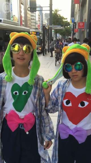 【TEMPURA KIDZ・かりぴー】にこばかコーデ ～広島ケロケロ編～