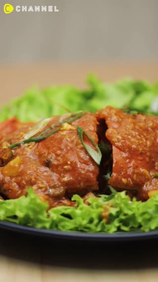 Kepiting Saus Asam Pedas