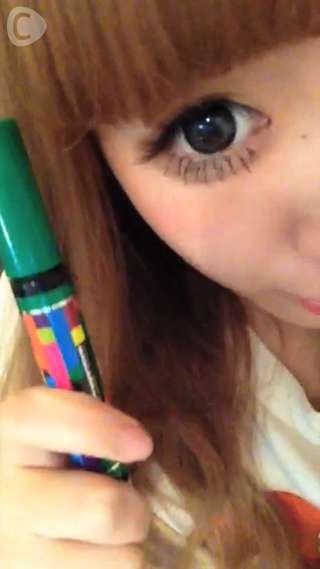 印象的なめもとに！カラーメイク！★